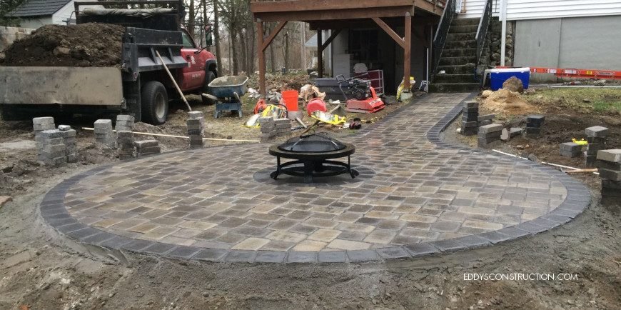 4 patio-walkway-firepit-in Burlington