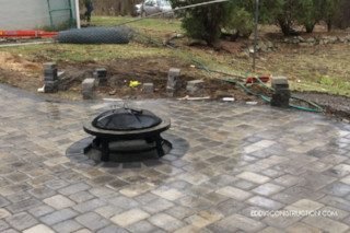 9 patio-walkway-firepit-in Burlington