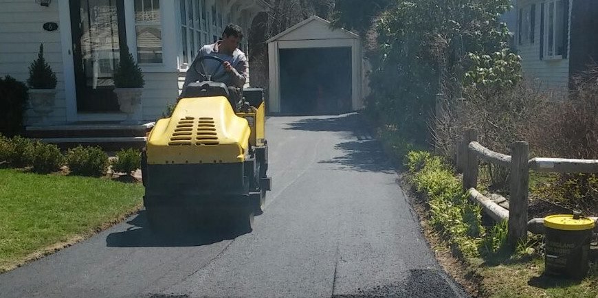Asphalt paving service in Boylston