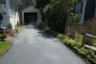 Asphalt paving service in Wellesley