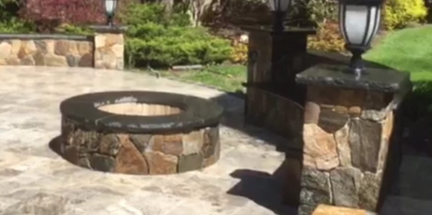 firepit in Northborough