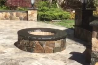 firepit in Weston